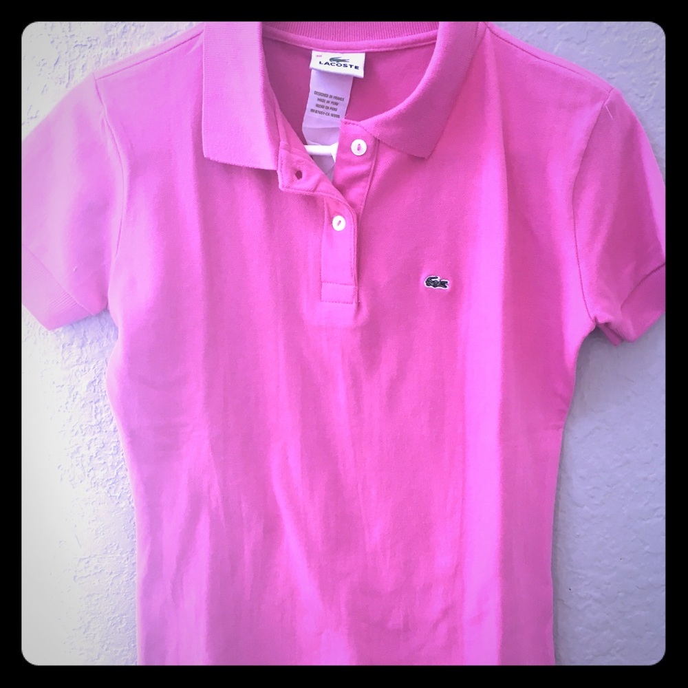 Lacoste ladies polo shirt